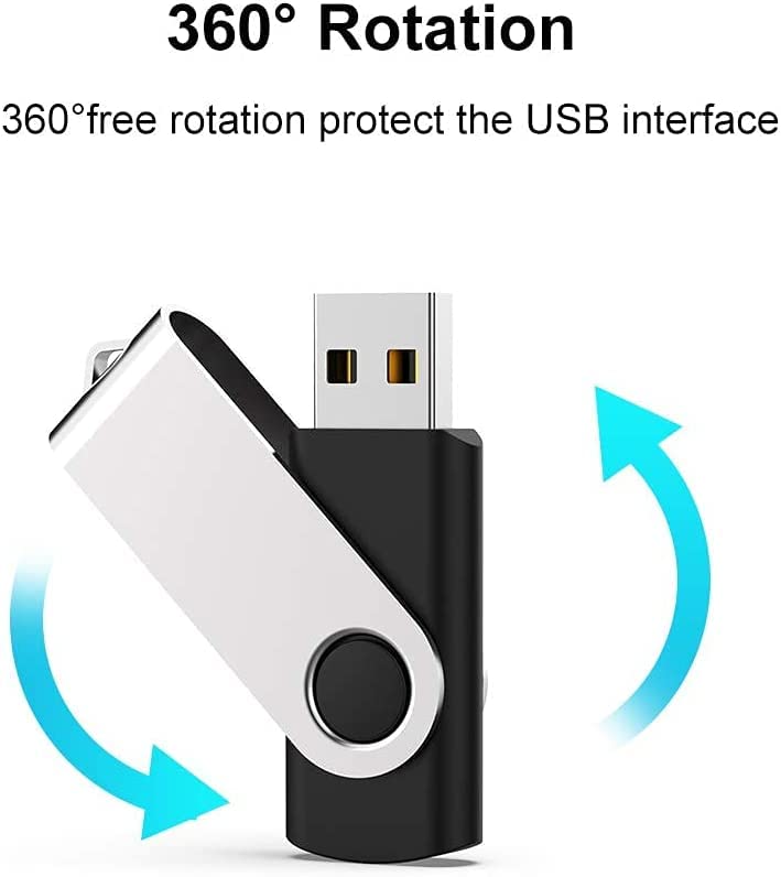 Juanwe 128Gb Usb Flash Drive 2 Pack 128Gb Portable Thumb Drive Usb 2.0 Storage Memory Stick For Computers Usb Drive Pen Drive Wi