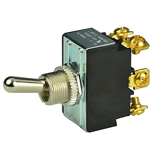 Bep 1002018 Dpdt On/Off/On Chrome Plated Toggles