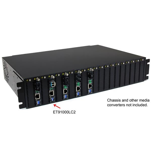Startech Convert And Extend A Gigabit Ethernet Connection Up To 550 M / 1804 Ft Over Mult