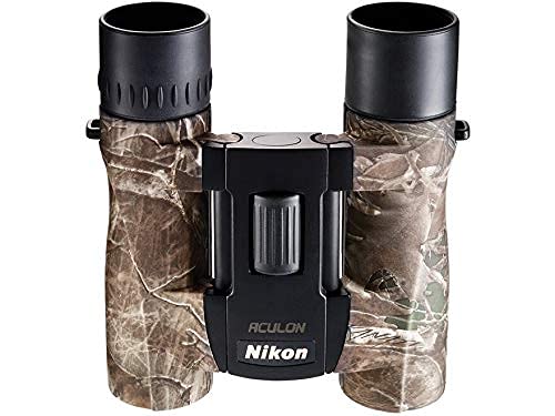 Nikon Aculon A30 10X25 Truetimber Kanati Camo Binocular | Dual Hinge Design, Fully Multi Coated Lightweight Binocular, Smooth Ce