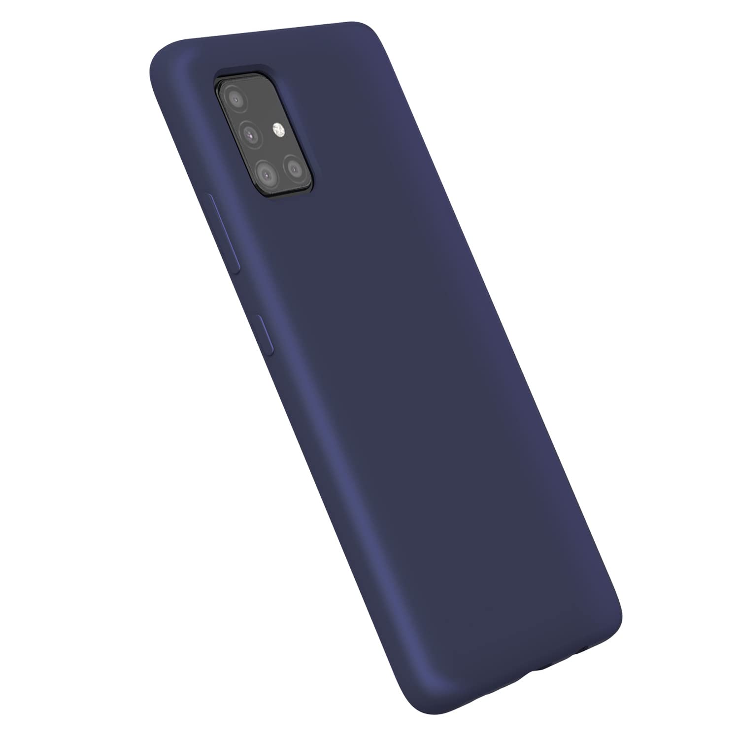 Meifei Galaxy A71 5G Case, Samsung A71 5G Case Liquid Silicone Case Dual Layer Hybrid Hard Pc Soft Silicone Gel Rubber Bumper Sl