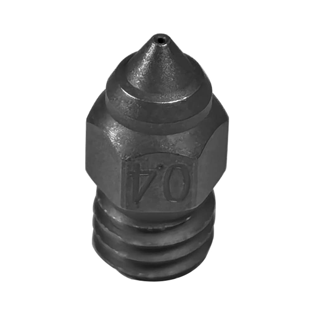 High Temperature Hardened Steel Cr6 Se Mk Nozzle 0.4Mm Compatible With Creality Ender 3 S1 Sprite Extruder Pro /Ender3 V2 / Pro/