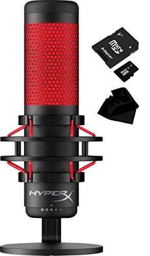 Newest HyperX - QuadCast USB Multi-Pattern Electret Condenser Microphone | 2020 Edition | for PS4, PC and Mac | Pop Filter | Ant