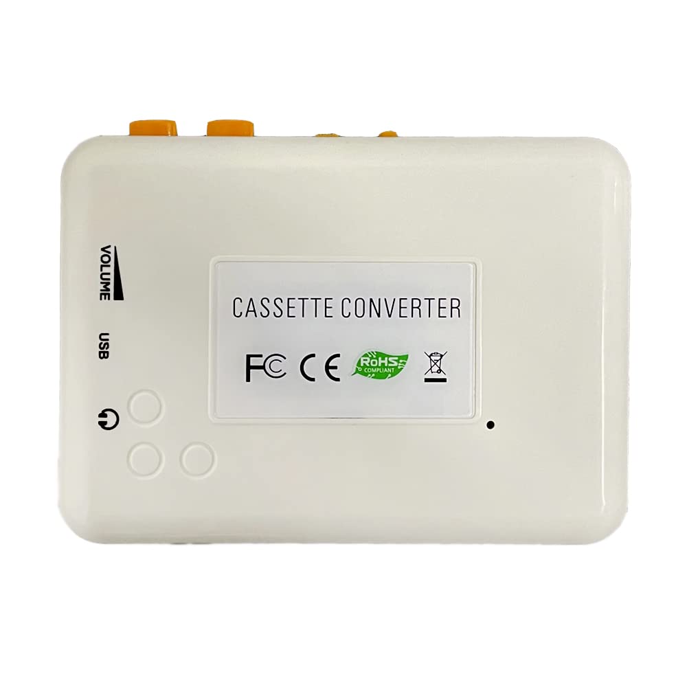 Sogticps Portable Tape Player Cassette Players Captures Mp3 Audio Music Via Pc Compatible With Laptops And Personal Computers