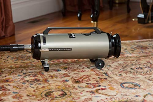 Metrovac Adm4Snbfvc: Powerful Canister Vacuum & Air Duster, Portable Cleaning, 4.0 Hp Motor, 2 Speed, Electric Nozzle, 20Ft Cord