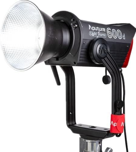 Aputure 600D Video Light,600W Daylight 5600K Cob Led Video Light (V Mount),100,000Lux @1M With Lighting Fx,Support App Control F