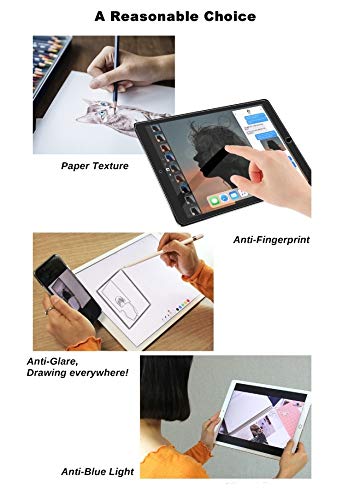 Muellery Healingshield Screen Protector Paper Like Eye Protection Anti Blue Ray Anti Glare Paper Texture Film Compatible With Le