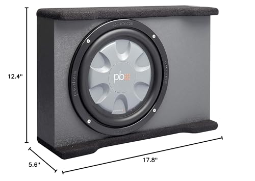 Powerbass Ps Df110T   10'' Single Loaded Down Firing Enclosure