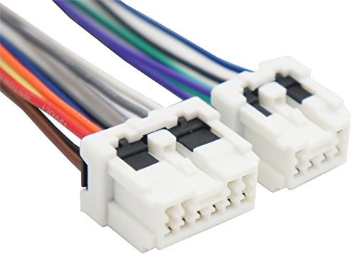 Harmony Audio Compatible With 2004 2012 Nissan Titan Ha 717550 Factory Radio Oem Original Stereo Wire Harness Plug