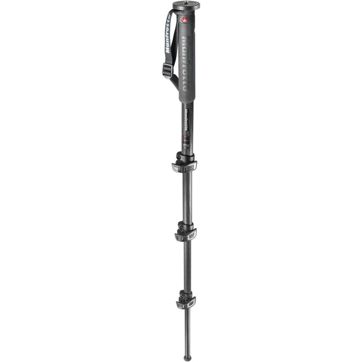 Manfrotto Xpro Monopod+ 4 Section Carbon Fiber Photo Monopod