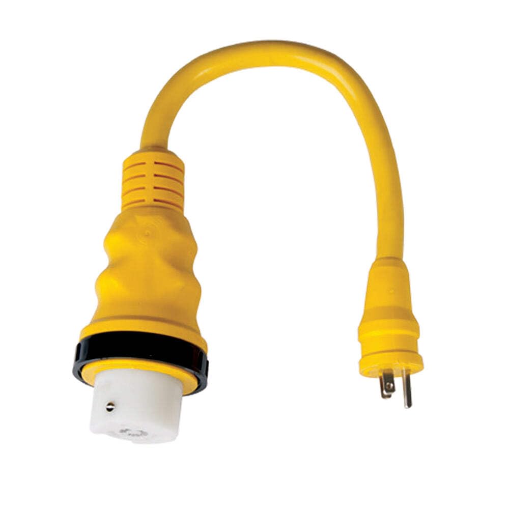 Marinco 150Spp Pigtail Adapter, 15A 125V Male To 50A 125/250V Female,WBEEAB074KJK4TK