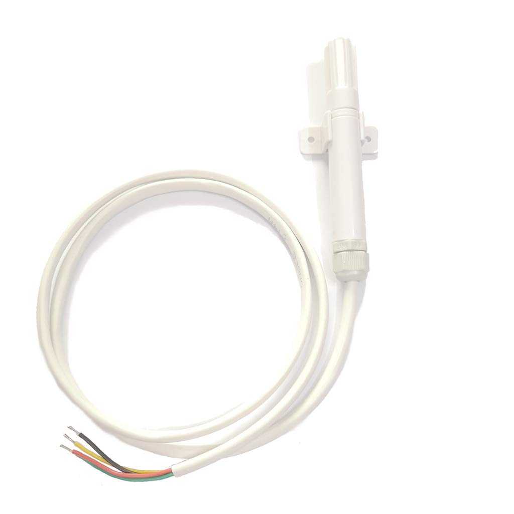 Taidacent Outdoor 3.3V 5V Iic I2C Digital Temperature Humidity Atmospheric Barometric Air Pressure Sensor Probe Bme280 (2M, Whit
