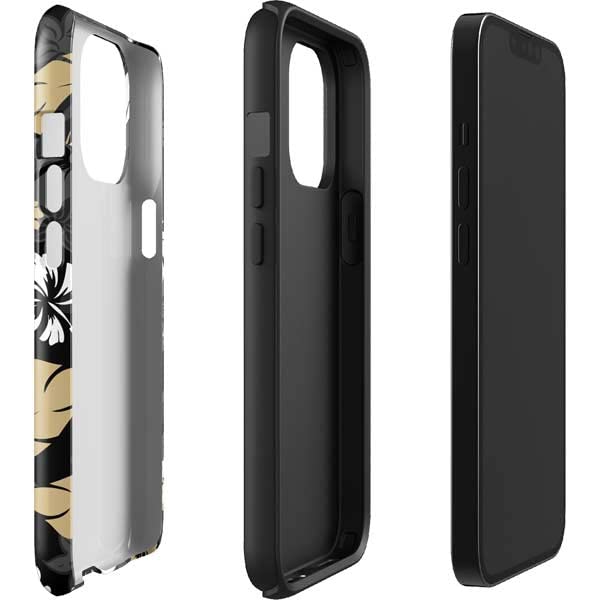 Skinit Impact Phone Case for iPhone 14 Pro Max NFL New Orleans Saints Tropical Print