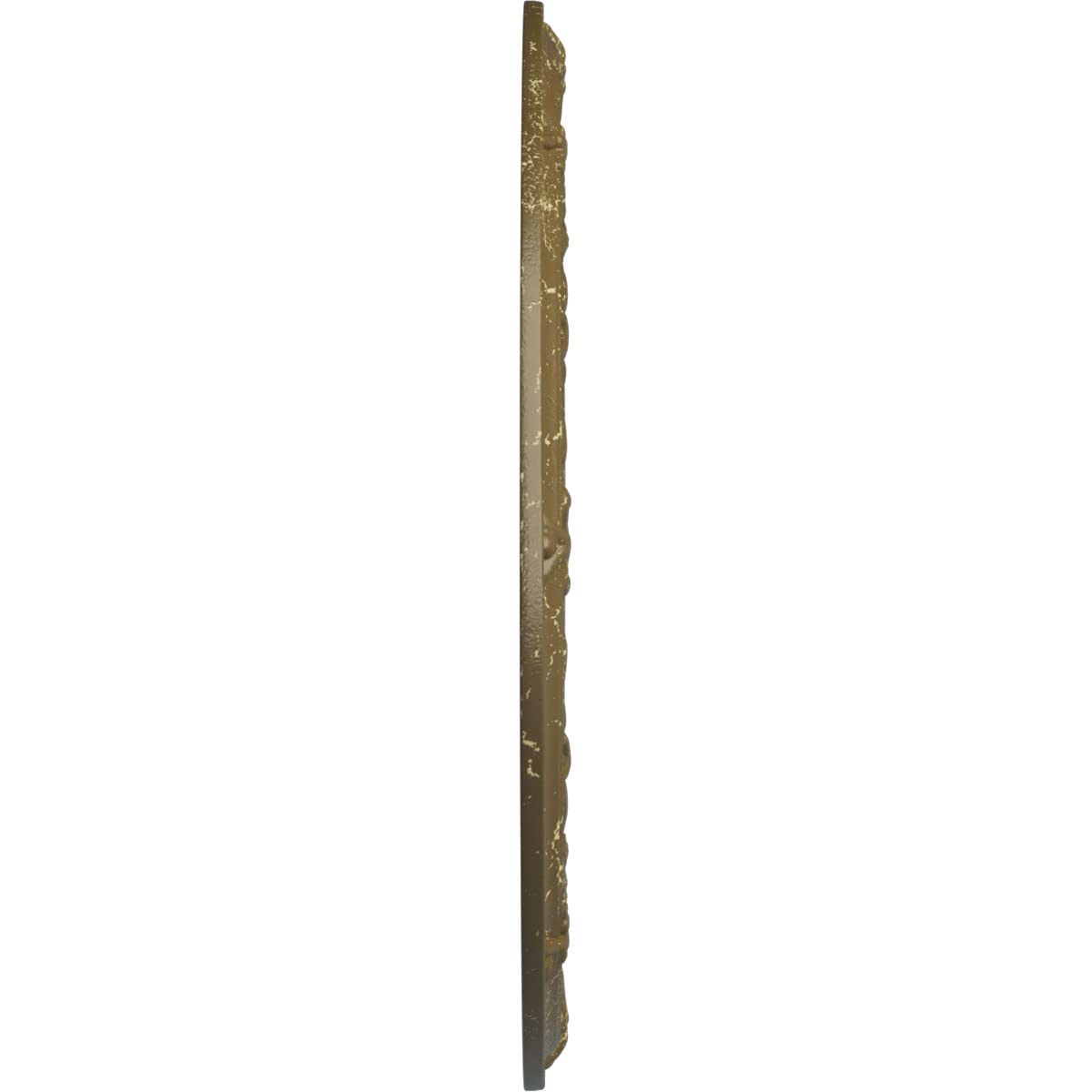 Ekena Millwork Cm33Dammc Dauphine Ceiling Medallion, 33 7/8''Od X 1 3/8''P (Fits Canopies Up To 13 1/4''), Hand Painted Mississi
