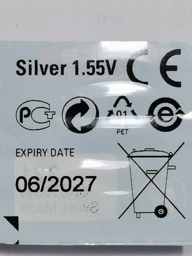 Renata Knopfzelle Silberoxid,Typ 394, Silver