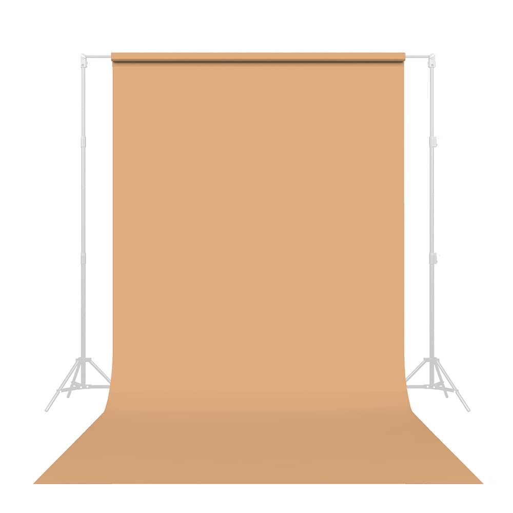 Savage Seamless Paper Photography Backdrop   Color #25 Beige, Size 86 Inches Wide X 36 Feet Long, Backdrop For Youtube Videos, S