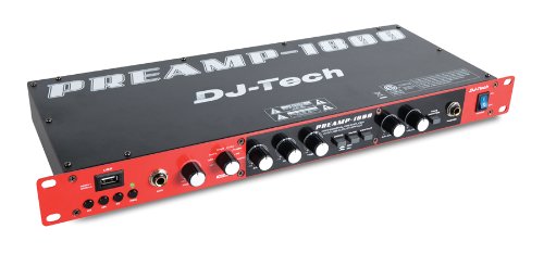 Dj Tech A  B Box, Red/Black (Preamp1800)