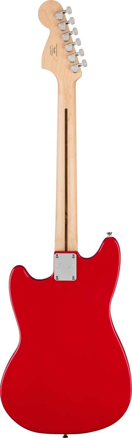 Squire Sonic Mustang Electric Guitar, Torino Red, Maple Fingerboard
