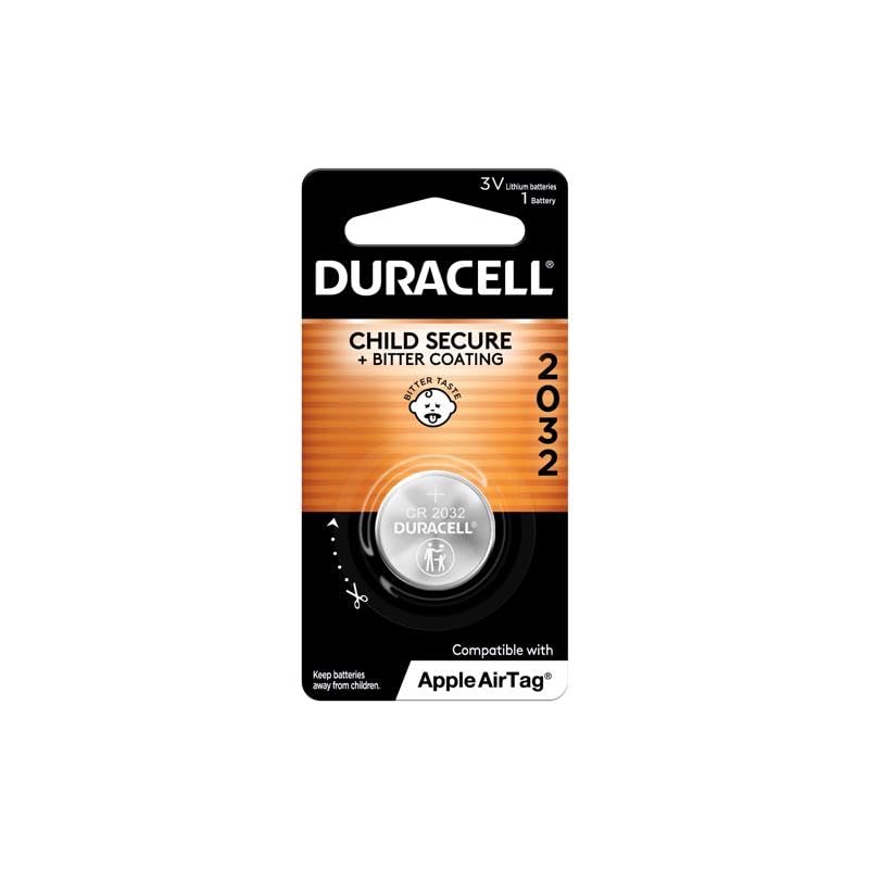 Duracell Lithium 2032 3 Volt Security And Electronic Battery 1 Pk   Total Qty: 6; Each Pack Qty: 1