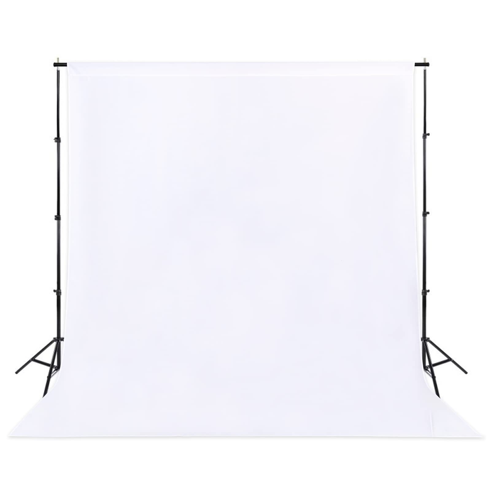 Sugargirl White Backdrop Background For Photography, 8X10Ft Photo Backdrop White Screen Photo Booth Backdrop For Photoshoot Part