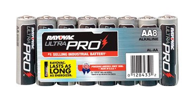 Rayovac Al Aa Ultra Pro Industrial 'Aa' Alkaline Battery (Pack Of 12)
