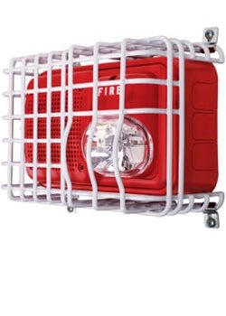 Audible/Strobe Guard, Steel Wire, Surface