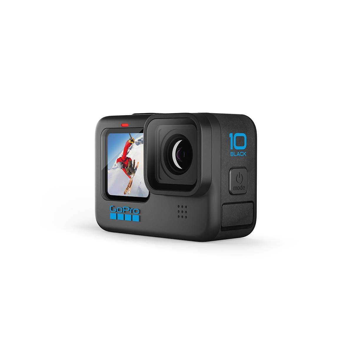 Gopro Rear GoPro HERO10 Black - Waterproof Action Camera with Front LCD and Touch ...
