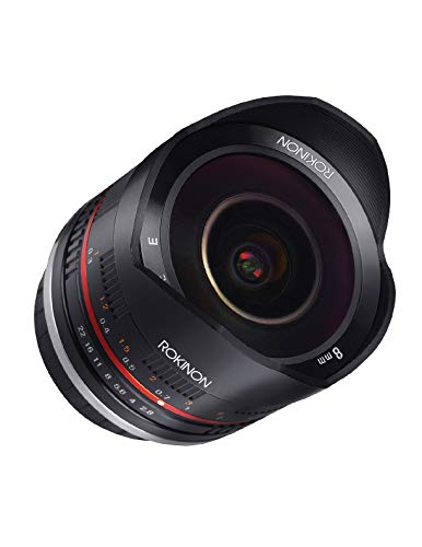 Rokinon 8Mm F2.8 Umc Fisheye Ii (Black) Lens For Fuji X Mount Digital Cameras (Rk8Mbk28 Fx)