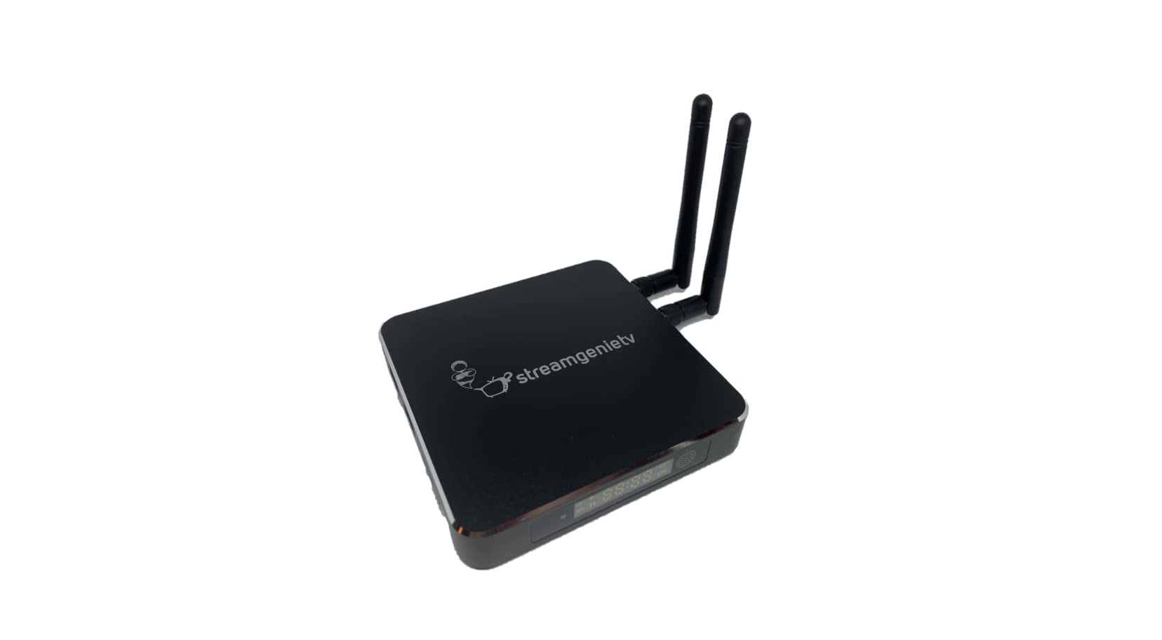 Streamgenie 2.0 Tv Stream Box By Freestream, With Dual Wifi Antenna And Remote, With New Streamgenie 2.0 Software