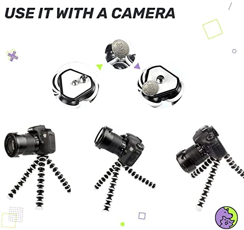 Flexible Tripod Stand For Camera Digital Dv Canon Nikon For Iphone, Android, Camera   For Selfies, Vlogging, Beauty/Makeup, Live Streaming