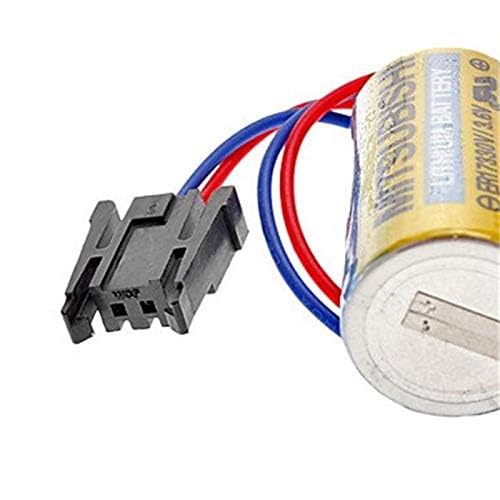 Mitsubishi A6Bat Er17330V 3.6V 2000Mah Lithium Industrial Battery W/Plug