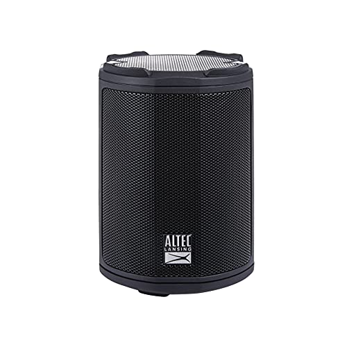 Altec Lansing Hydramotion Wireless Bluetooth Speaker With 360 Degree Sound, Portable Ip67 Waterproof For Outdoors, Shockproof, S