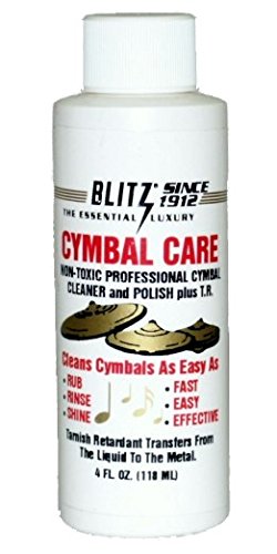 Blitz Music Care 336 4X Cymbal Care, Pack Of 4