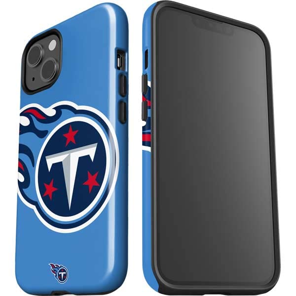 Skinit Impact Phone Case Compatible With Iphone 14   Officially Licensed Nfl Tennessee Titans Large Logo Design