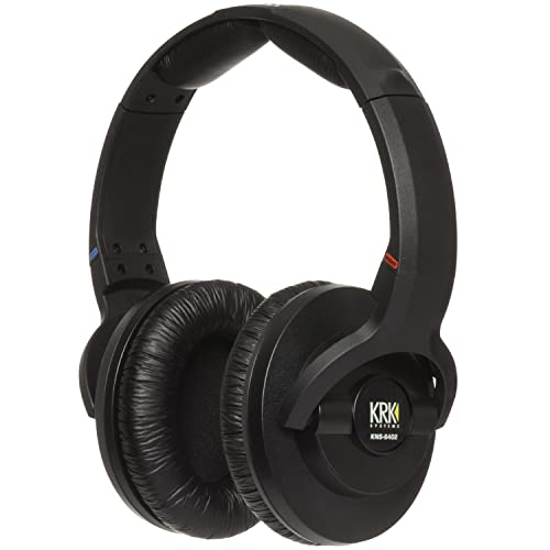 Krk Kns 6402 Studio Mixing/Mastering Headphones, Black (Kns 6402)