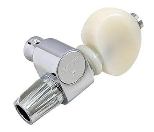 Gotoh Japan 5Th String Banjo Tuner Spbj5 Ain Nickel Machine Head Peg With Pearloid Button