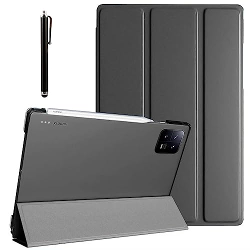 Proelite Cover For Xiaomi Mi Pad 6 Case Cover 11 Inch Flip Stand Cover With Transparent Back & Stylus Pen [Auto Sleep Wake Suppo
