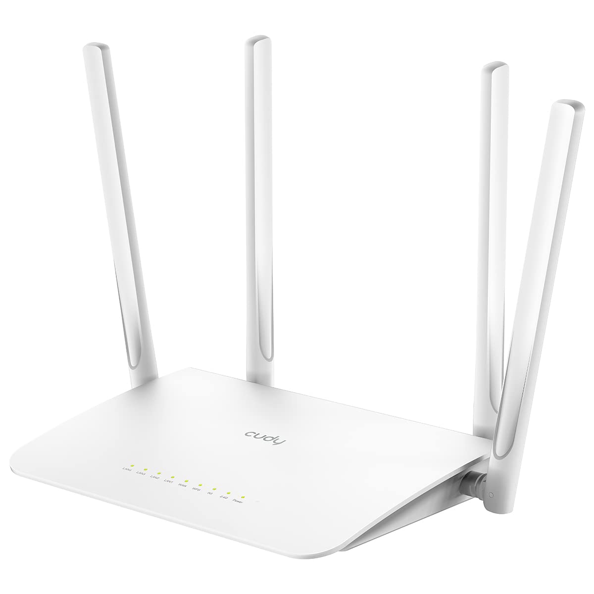 Cudy Ac1200 Gigabit Wifi Router(Wr1300), Dual Band Mu Mimo Wireless Internet Router, 4 X Antennas, Vpn, Guest Wifi And Ap Mode,