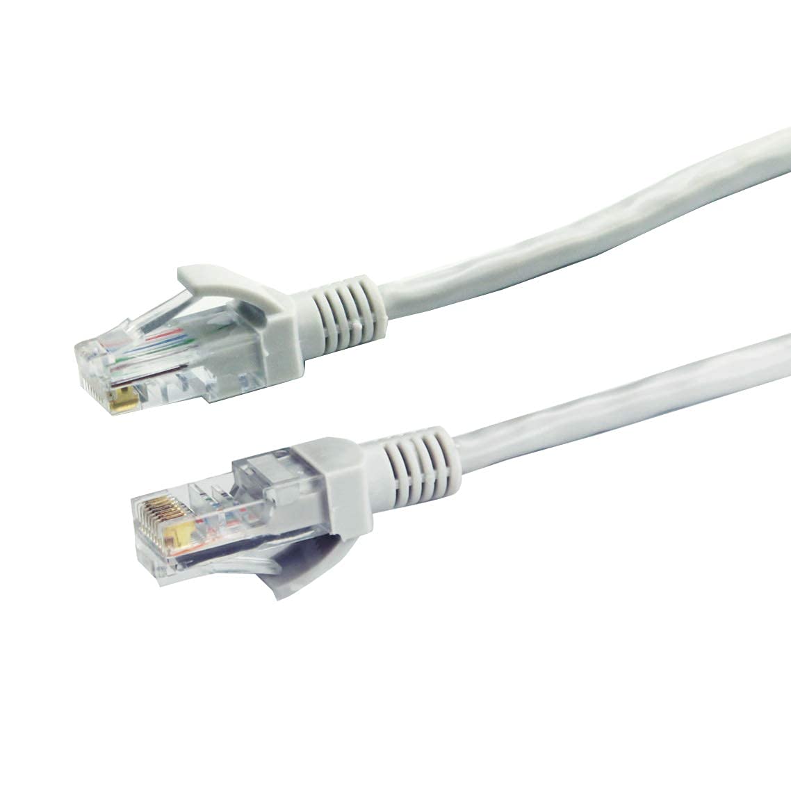 Installercctv 50Ft Cat5E Ethernet Patch Cable, Rj45 Computer Network Cord, Category 5E Patch Cord Lan Cable Utp 24 Awg 100% Copper Wire