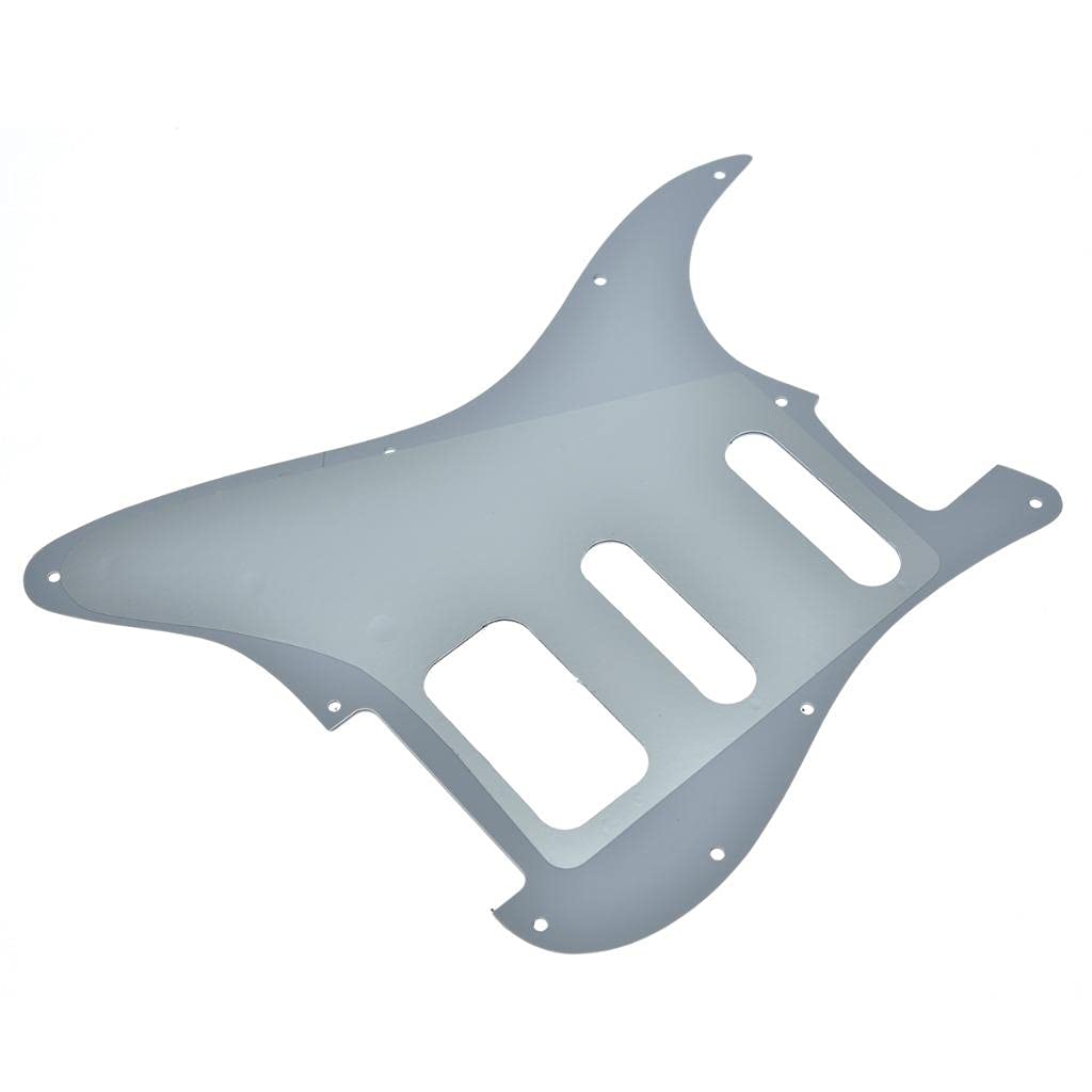 Dopro 11 Hole Strat Hss Guitar Pickguard 3 Screw Humbucking Pickup Mount For American Fd Stratocaster Blue Pearl