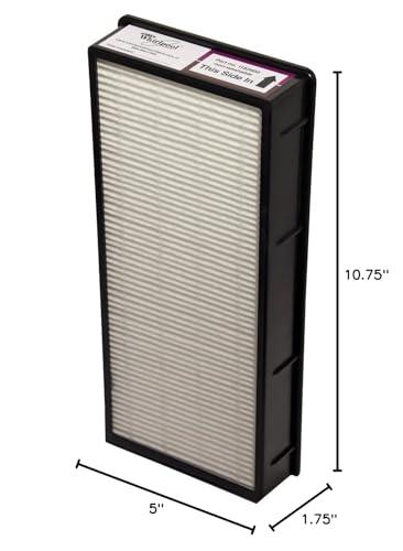 Whirlpool 1183900 Hepa Filter Tower Air Purifier, Design To Fit Air Purifier Model Apt30010M, Apt40010R, Apt42010M, Apt50010M An