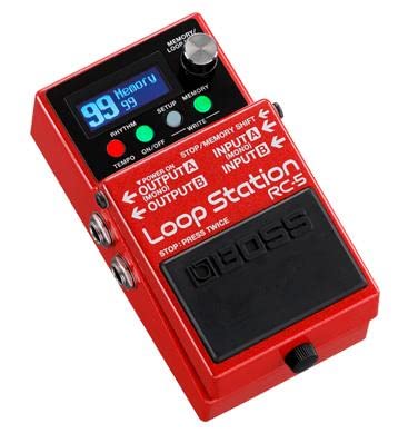 Boss Rc 5 Loop Station   Modern, Compact Looper With First Class Sound Quality, 99 Phrase Memories, 57 Rhythms And Optional Midi