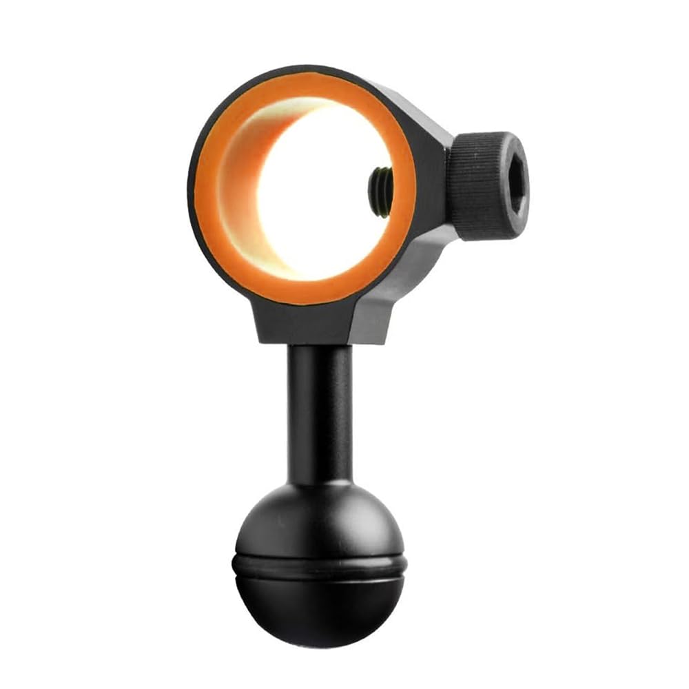 Orcatorch Zj18 New Universal Ball Joint Bracket Diving Torch Photography Video Lights Arm Buoyancy Fill Light Lamp Holder