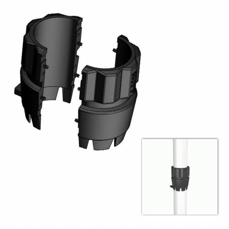 Rupp Marine 09-1258-2Pc 2-Piece Antenna Collar- 1.5 In.