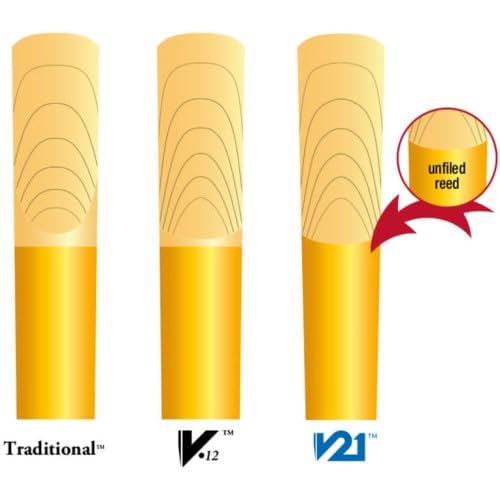 Vandoren Traditional Bass Clarinet Reeds Strength 3.5 Box Of 5