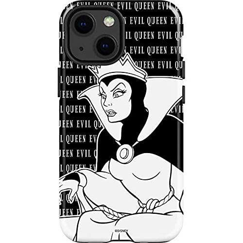 Skinit Impact Phone Case Compatible With Iphone 13 Mini   Officially Licensed Disney Evil Queen Black And White Design