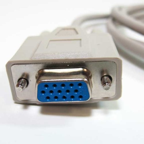 Sf Cable, 10Ft Hd14 Vga M/F 15C Extension Cable