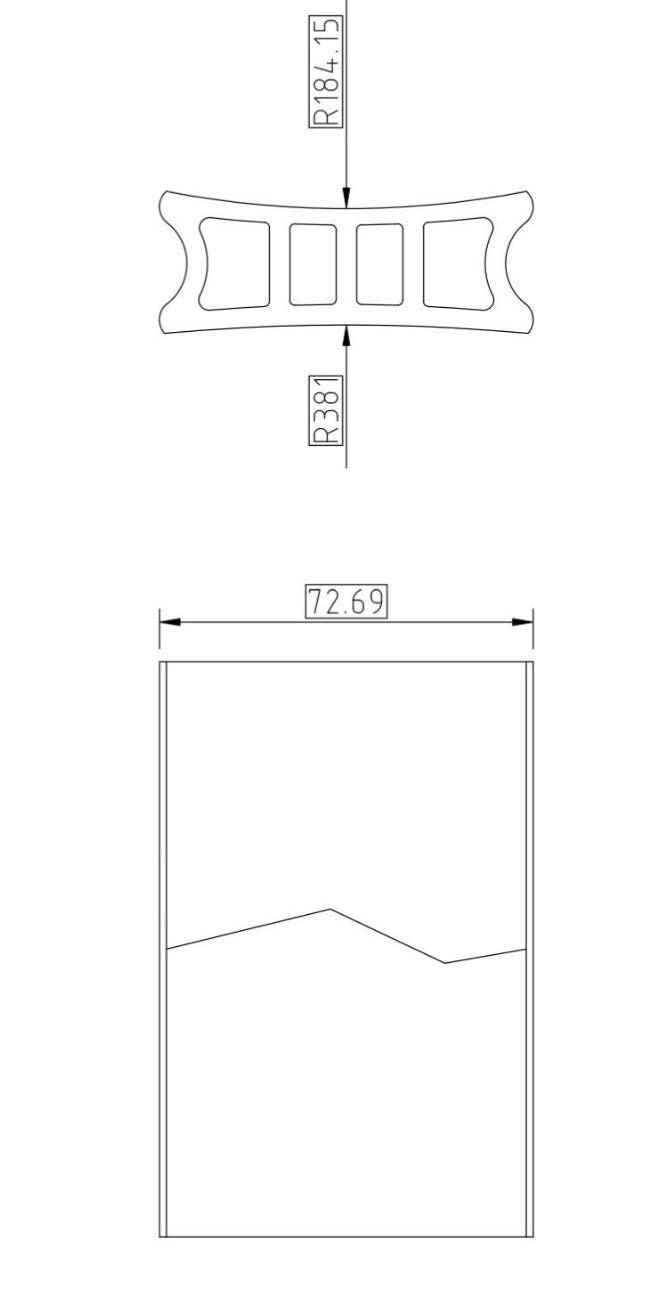 Guyker Two Way Radius Sanding Block For Fret Leveling Fingerboard   Aluminum Sanding Beam Luthier Tool For Guitar & Bass Repair