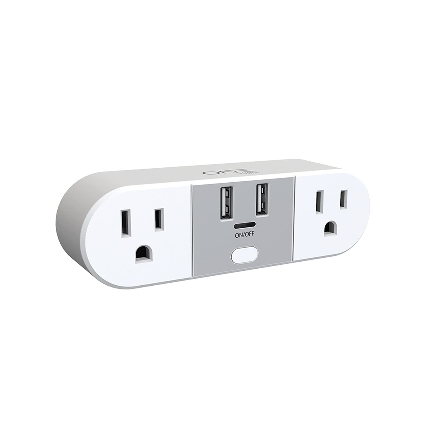 One Power Ows221 Smart 2 Outlet Plug With 2 Usb Ports