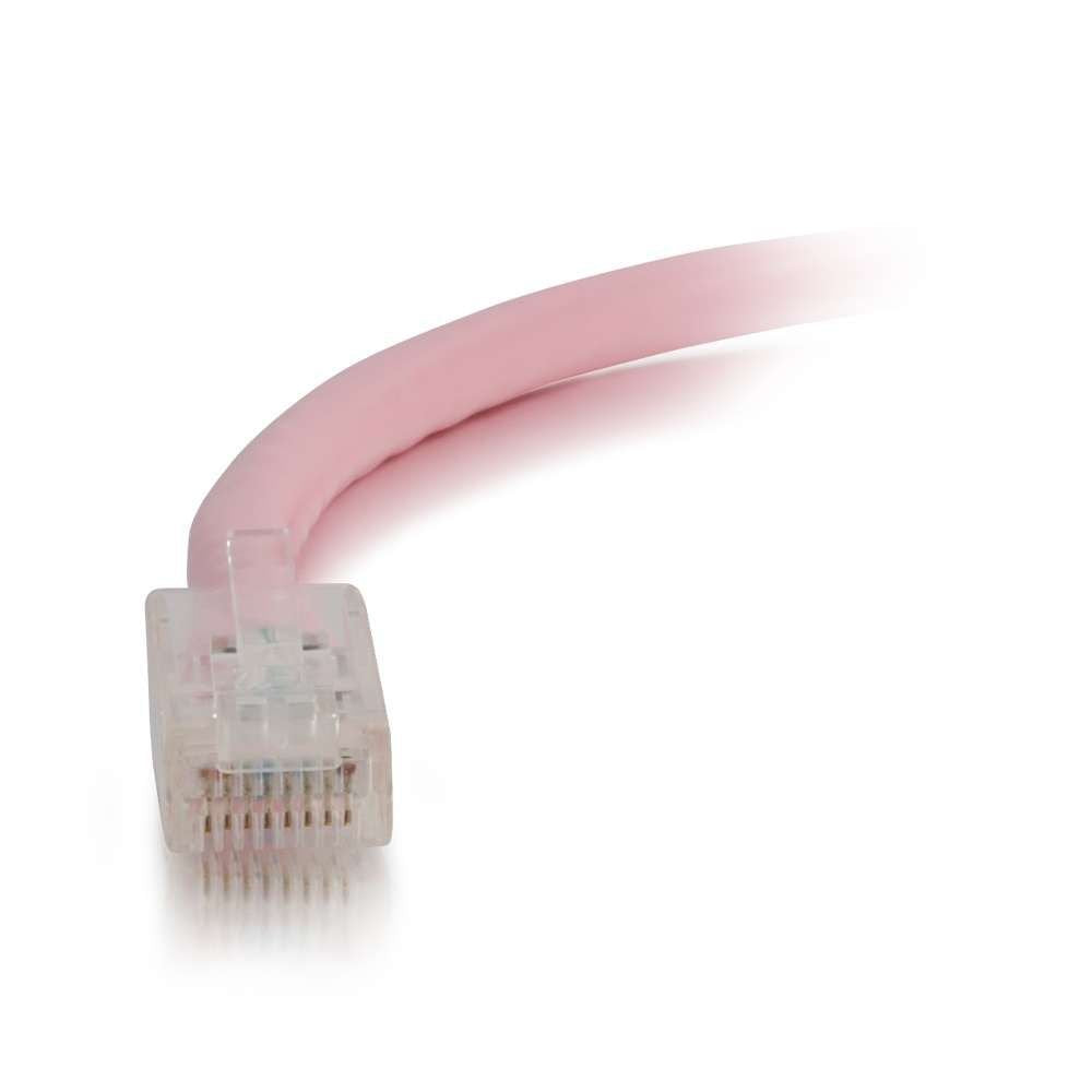 C2G 04257 Cat6 Cable   Non Booted Unshielded Ethernet Network Patch Cable, Pink (5 Feet, 1.52 Meters)